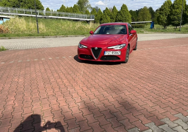 Alfa Romeo Giulia cena 78000 przebieg: 103000, rok produkcji 2017 z Sosnowiec małe 79